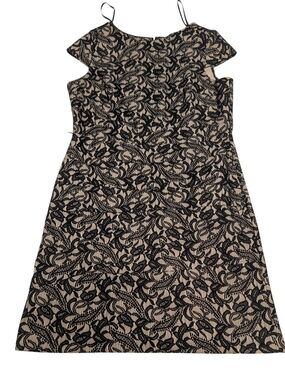 ALYX Black Lace Overlay Dress - Elegant Women's Evening Dress
